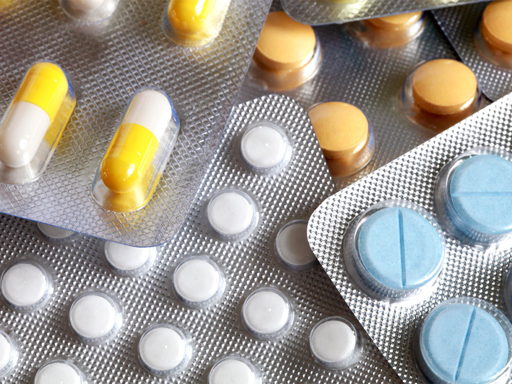 Medicines for daily healthcare.