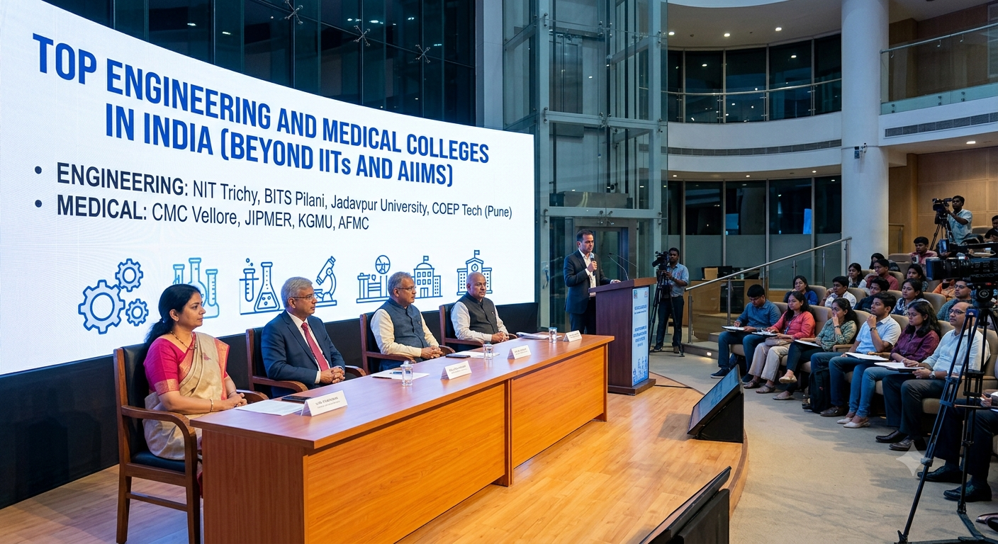 Top Engineering and Medical Colleges in India (Beyond IITs and AIIMS)