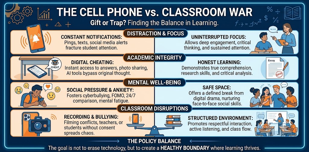The "Cell Phone vs Classroom" War