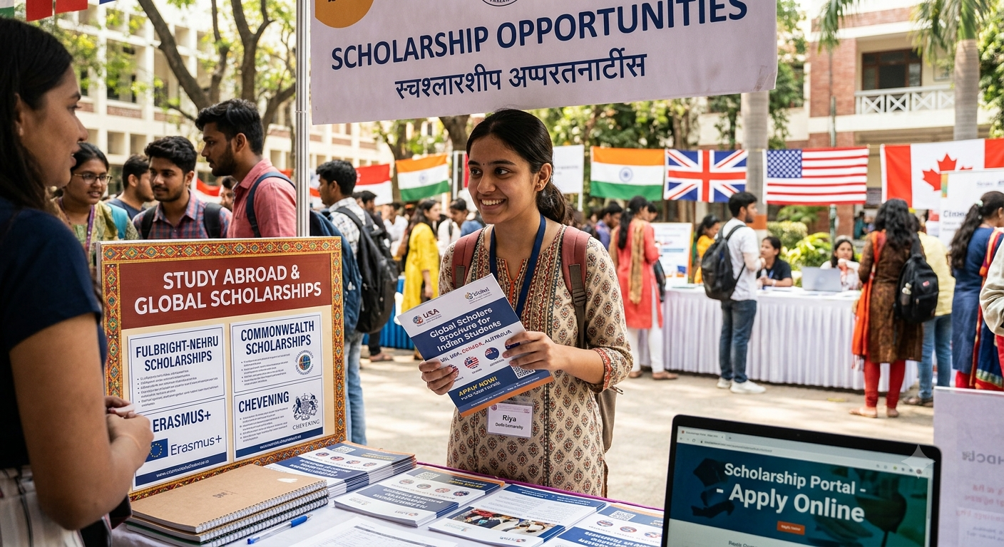 Scholarship Opportunities for Indian Students Pursuing Higher Education Abroad