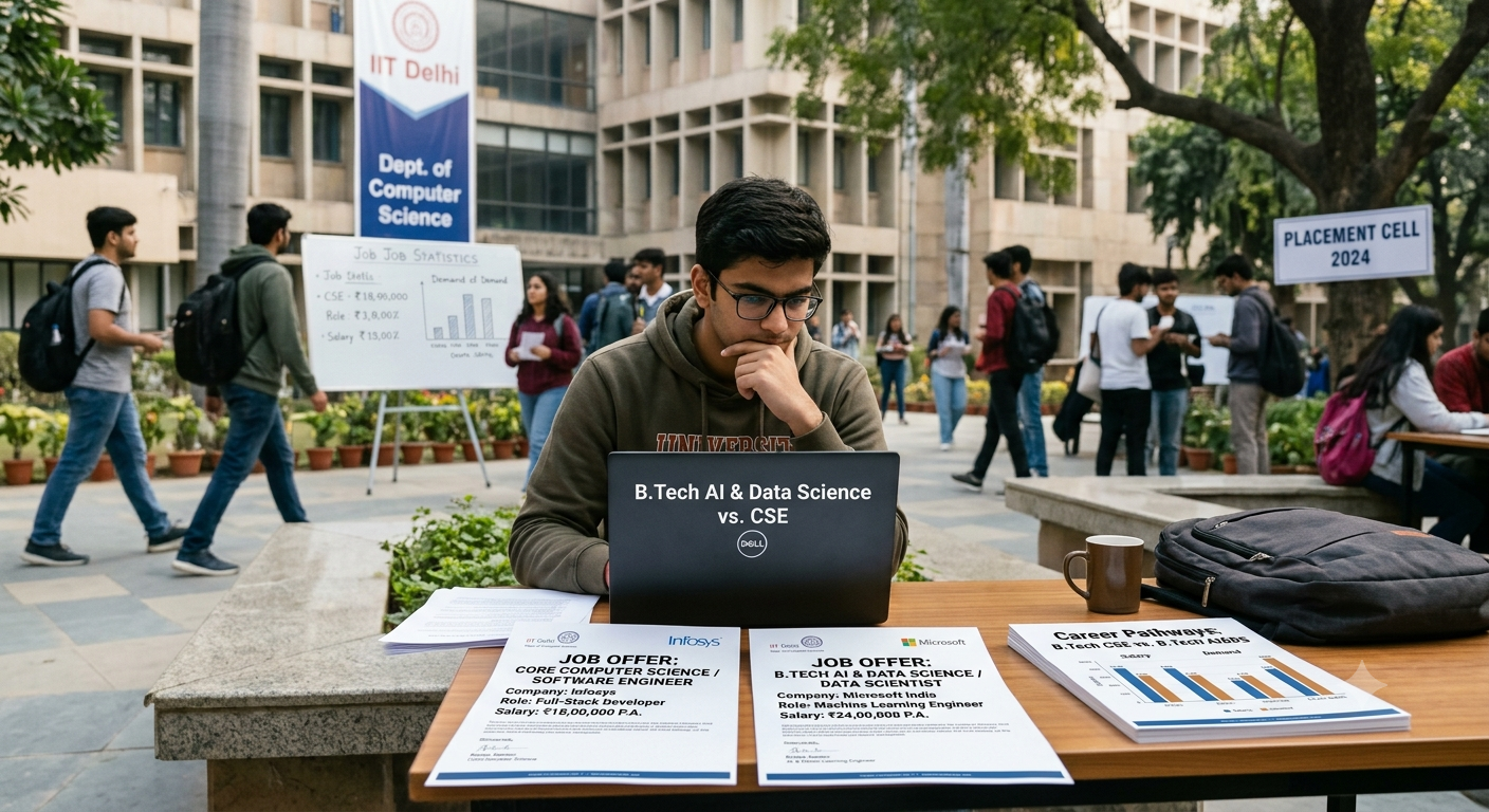 B.Tech in AI & Data Science vs. Core Computer Science, Which Degree Offers Better Jobs?