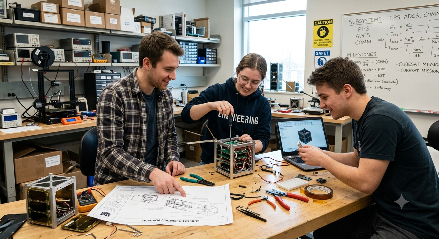 Building Your First CubeSat Model: A Beginner's Roadmap for Engineering Undergrads​